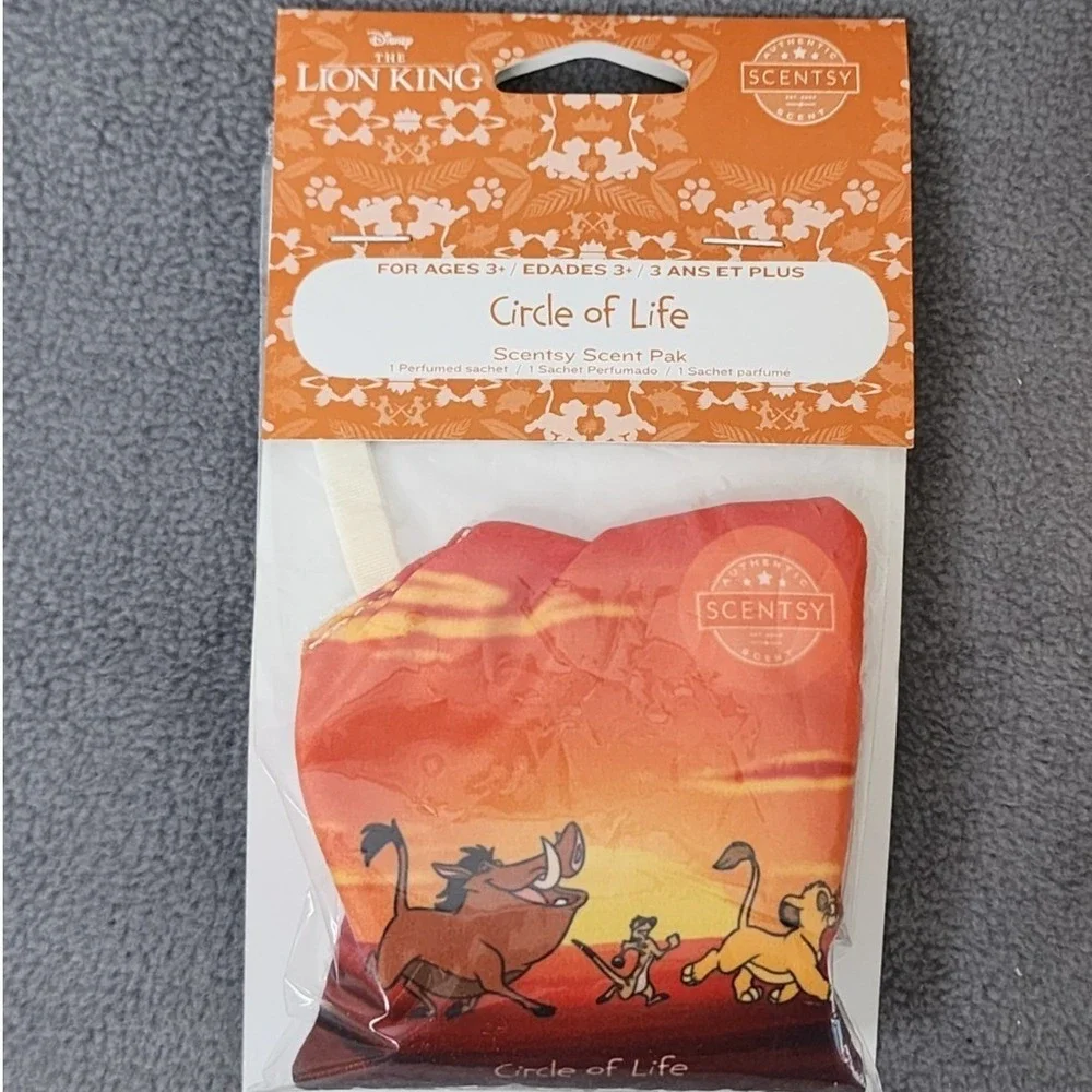 Scentsy Buddy Simba Lion King Plush with Scent Pak Disney Circle of Life NEW